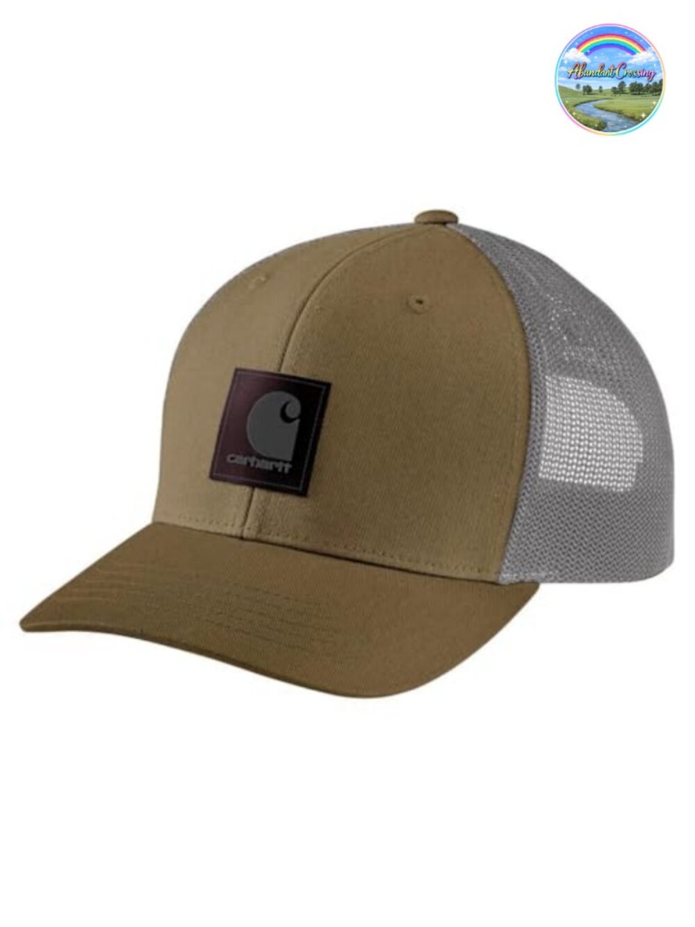 Men's Rugged Flex Twill Mesh-Back Logo Patch Baseball Cap Flexfit Workwear